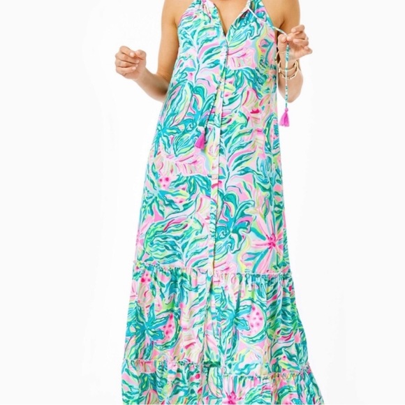 Lilly Pulitzer | Dresses | Lilly Pulitzer Luliana Maxi Dress | Poshmark